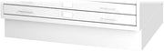 Safco Products 4999WHR Steel Flat File Closed Base for 5-Drawer 4998 Flat File (Sold Separately), White