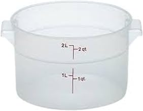 Cambro RFS2PP190 Round Storage Container 2 Qt., 6 Pack