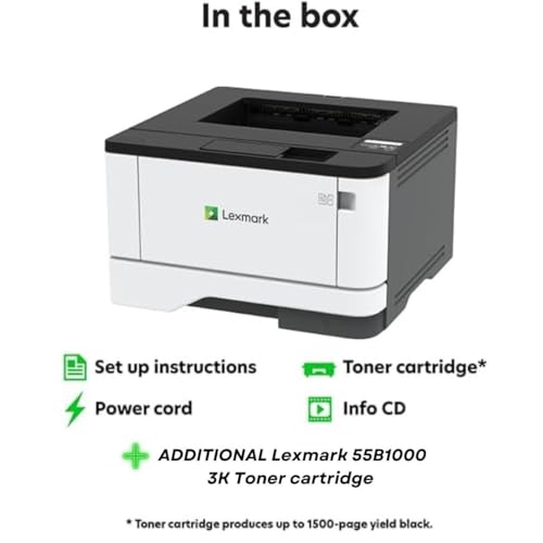 Lexmark Compact / White / MS331dn Computers & Accessories