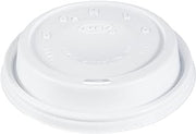 DART 16EL White Cappuccino Plastic Lid Fit For Hot/Cold Foam Cup