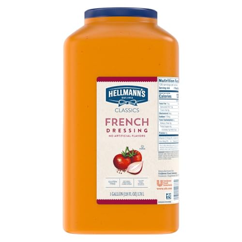 HELLMANN'S 128 Fl Oz (Pack of 1) / 1 French