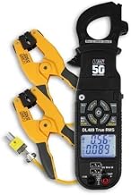 UEi Test Instruments UEi DL489COMBO, True RMS Clamp-On Meter with Pipe Clamp Probe DL489 & 2 ATTPC3, 1 Kit