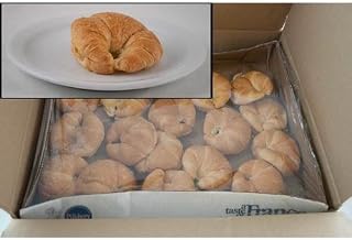 General Mills Pillsbury Baked Butter Curved Sliced Croissant, 1.5 Ounce - 96 per case.