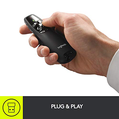 Logitech Red Laser / 5 buttons / Clicker Presentation Remotes