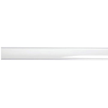 Kost Klip Clear Open Face C-Channel Data Strip for Wire Shelving - 47 5/8" L x 1 1/4" H by HUBERT – Clear, Model 109062