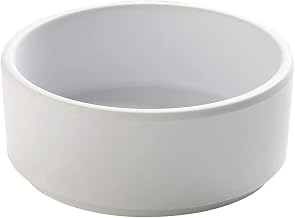 4" Round Melamine Ramekin, White