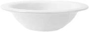 GET B-127-DW Diamond White Bowls, 12 Oz, 7.25" Diameter x 1.75" Deep Melamine Bowls, White, Narrow Rim, Case of 2 Dozen