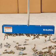 Global Industrial 1.75"L x 20"W x 36.88"H / Silver/Blue / Industrial Magnetic Sweepers
