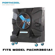 Replacement Fan Motor for Hurricane by Portacool – Black, Model PARMTRH3600A