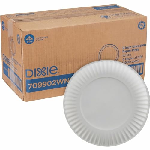 Georgia-Pacific 9 in / 9 inch / White Plates