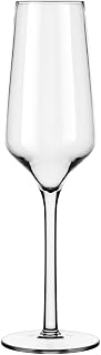 Libbey 92451 Infinium Prism Plastic 8-1/2 Oz. Flute Glass - 12 / CS