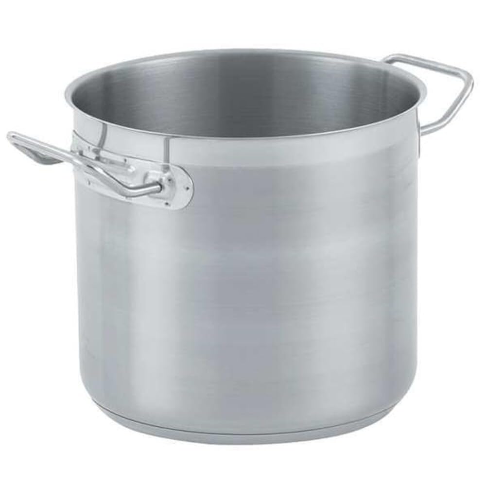 3503 Optio 11 Quart S/S Stock Pot with Cover by Vollrath – 11 Quarts, 10.41 liters, Stainless Steel, Silver, Model FBA_3503