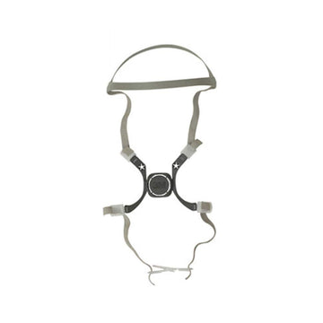 Head Harness Assembly For 3M 6000 Series Half F – 1 Count (Pack of 1), Acrylonitrile Butadiene Styrene, Gray, Model 6281