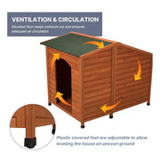 TRIXIE XX-Large / Brown / Traditional Dog Houses