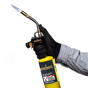 Bernzomatic TS4000 Torch + 3 Pack Propane Gas / Blue / 4 Propane Torches