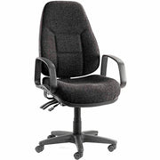 High Back Executive Chair by Famous – Nylon, Black, Model 516147BK