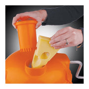 Dynacube Commercial Vegetable Dicer by DYNAMIC – 8.5x8.5/ 1/4"-Orange, Plastic, Multicolor, Model CL003