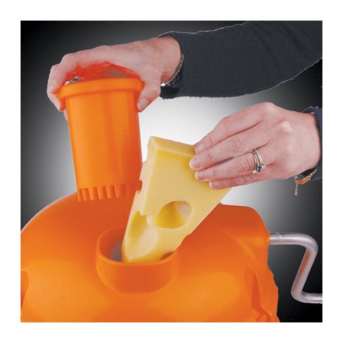 Dynacube Commercial Vegetable Dicer by DYNAMIC – 8.5x8.5/ 1/4"-Orange, Plastic, Multicolor, Model CL003