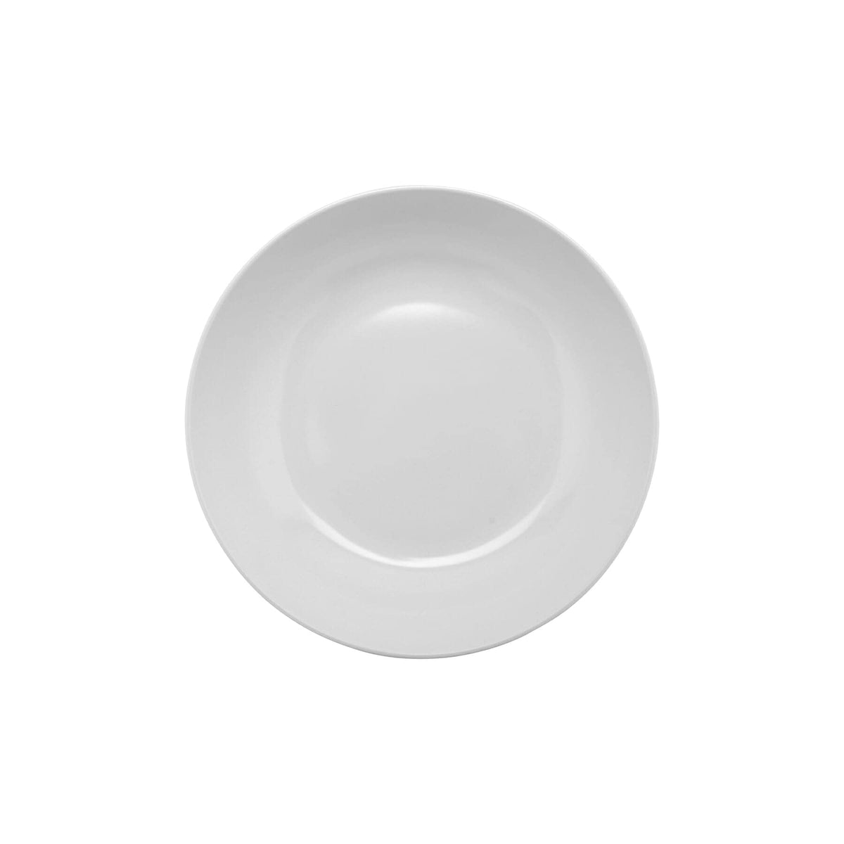 1.3 qt. 8.5" White Break Resistant Round Bowl by GET – 1.3 quarts, Melamine, White, Pack of 12, Model CS-6106-W