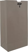 Duro Grocery Bag, 6 Lb, White, 6" x 3.62" x 11.31", - Bundle of 500