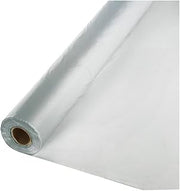 Creative Converting Shimmering Silver Banquet Roll (013017)
