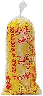 Gold Medal 2125 Heap-O-Corn Popcorn Plastic Bag44; 1000 Count1,000
