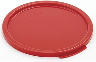 HUBERT Polypropylene Lid for 6 & 8 Qt Food Storage Containers - 9" Dia x 1/4" H