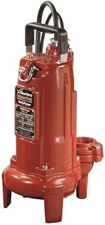 Liberty Pumps 1 HP, Effluent pump, 3 PH, 440-480V, 35' cord, 1.5" / 2 disch, Manual