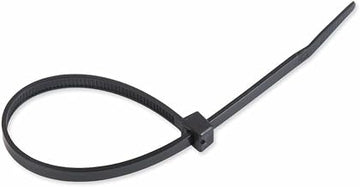 Tatco Nylon Cable Ties, 8 X 0.19, 50 Lb, Black, 1,000/pack