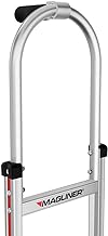 Magliner 301004 Aluminum Single Grip Hand Truck Handle, 20" Length, 15" Height, 14" Width