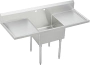 Elkay SS8124LR0 Commercial Sink, Lustrous Satin Finish