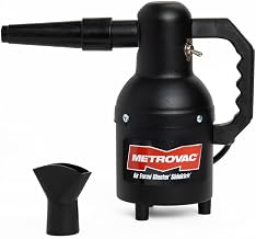 METROVAC Air Force Sidekick SK-1-IND, Handheld Car Blower for Detailing, Removes Dust and Debris from Clothes, Surfaces, or Components. 120V
