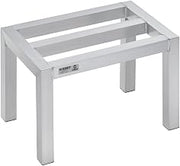 Aluminum Dunnage Rack - 12"L x 18"W x 12"H by HUBERT – 12 x 18 x 12, Aluminum, Silver, Model D11812/12