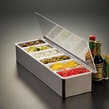 American Metalcraft 16 oz Plastic Condiment Holder Insert Only