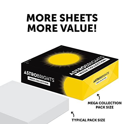 Astrobrights 1 Ream (Pack of 6) / Neon Yellow / 1 Colored Paper