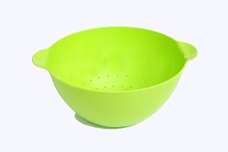 LINDEN SWEDEN Daloplast Plastic Colander, 2-Quart, Lime Green