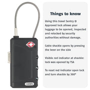 ABUS 1 / Black / 30 mm Combination Padlocks