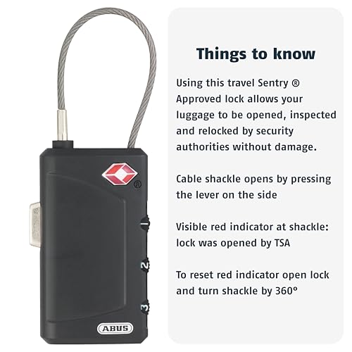 ABUS 1 / Black / 30 mm Combination Padlocks