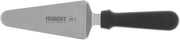 HUBERT Narrow Pie Server Stainless Steel with Black Polypropylene Handle - 5"L Blade