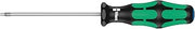 Wera 5023105001 Kraftform Plus 354 Hex-Plus 2mm Hexagon Professional Screwdriver, 3" Shaft Length