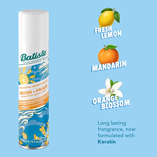 Batiste Fresh Fragrance / 6.73 Fl Oz (Pack of 2) / White Dry Shampoos