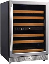Eurodib USF54D 23.4" One-Section Wine Cooler w/ (2) Zones - 46-Bottle Capacity, 110v