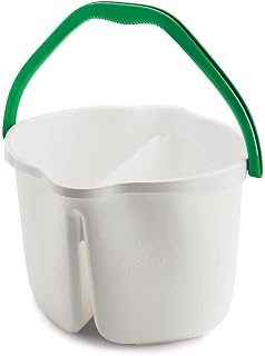 Libman 02111 3 Gallon Clean & Rinse Bucket, White