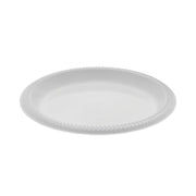 Pactiv Meadoware Impact Round Plate White by Pactiv Corp. – Medium, Polystyrene, White, Pack of 400, Model YMI9