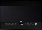 Summit 24” Over the Range Microwave, Black - MHOTR242B | 1.4 cu.ft. Capacity, Under Cabinet Ventilation, Installation Equipment Included.