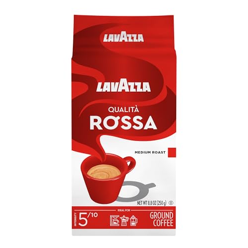 Lavazza Qualita Rossa / 8.82 Ounce (Pack of 1) / 1 Roasted Coffee Beans