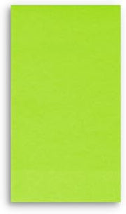 Creative Converting 953123 Fresh Lime Guest Towel, 3 Ply, Solid (12pks Case)