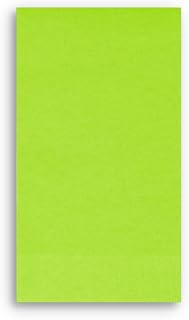 Creative Converting 953123 Fresh Lime Guest Towel, 3 Ply, Solid (12pks Case)