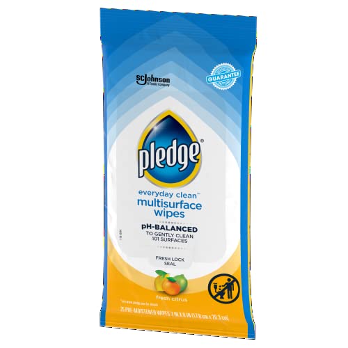 Pledge 25 Count (Pack of 1) / 1 All-Purpose Cleaners
