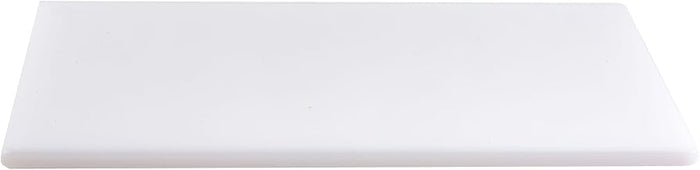 TableCraft Products CB1218WA Polyethylene Cutting Board, 12" x 18" x 1/2", White